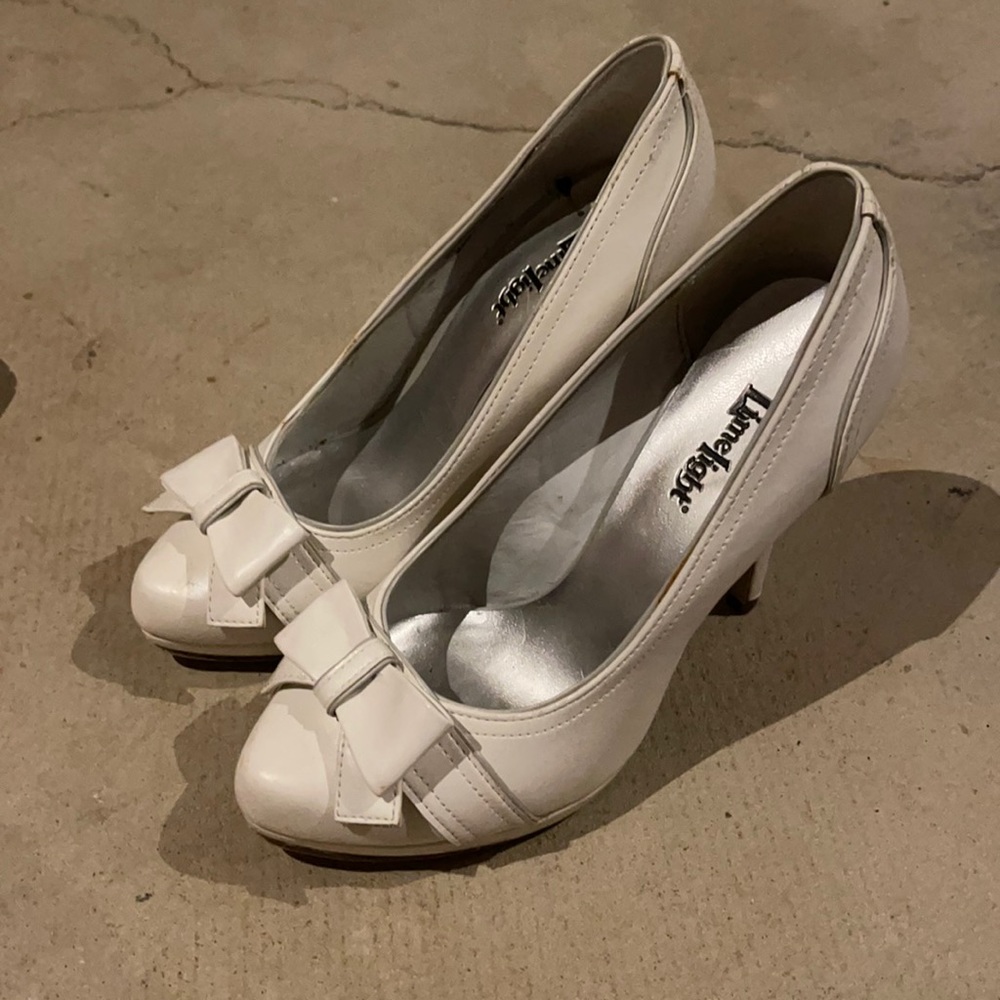 White heels